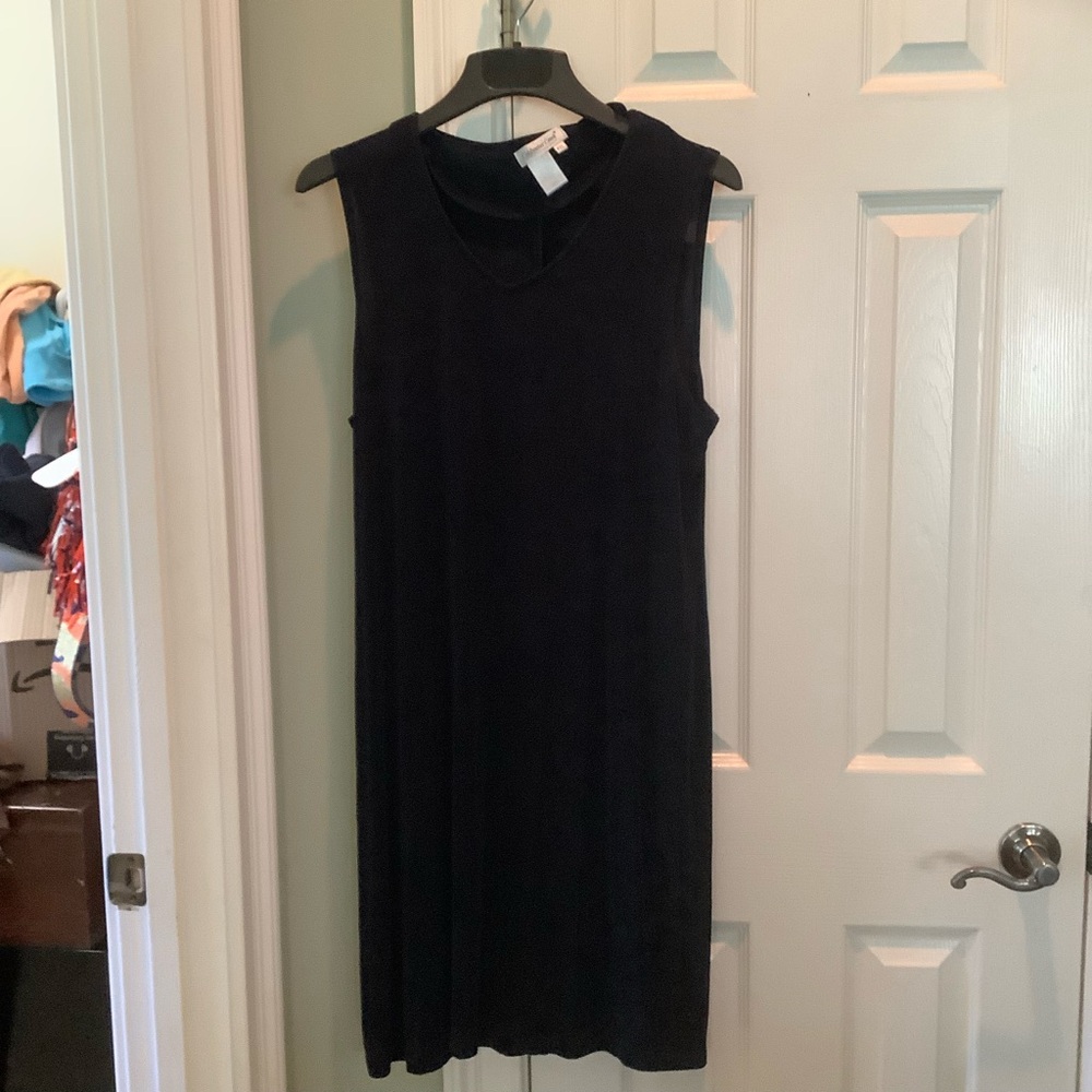 Coldwater Creek Blue Sheath Midi Dress